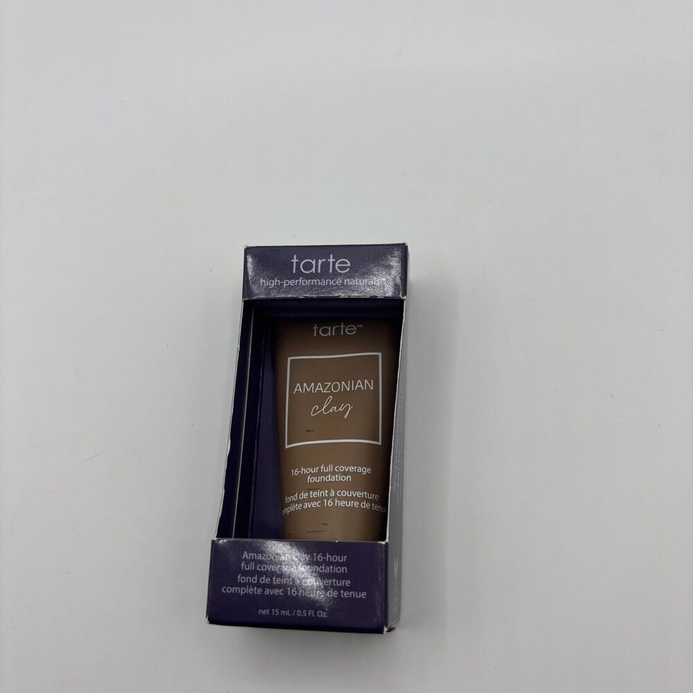 NEW Tarte Amazonian Clay 16 Hour - 51N Deep Neutral .5oz Travel Size